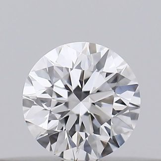 0.17 Carat Round D VS1 EX GIA Natural Diamond