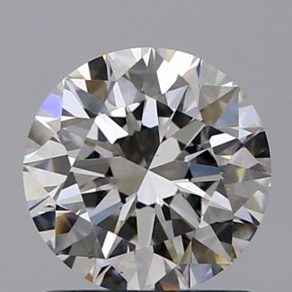 1.0 Carat Round H VS2 EX GIA Natural Diamond