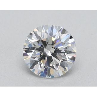 0.35 Carat Round D VVS1 EX GIA Natural Diamond