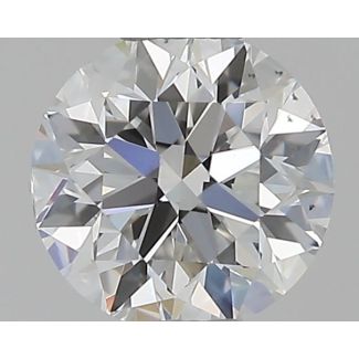 0.50 Carat Round F VS2 VG GIA Natural Diamond