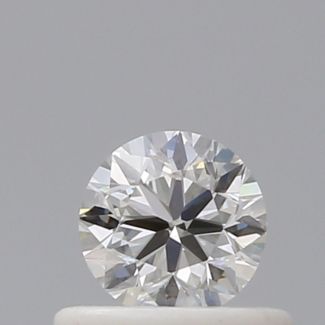 0.40 Carat Round F VS2 VG G GIA Natural Diamond