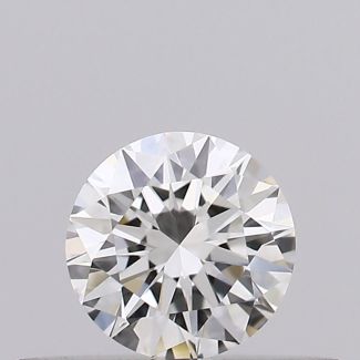 0.23 Carat Round G VVS1 VG EX GIA Natural Diamond