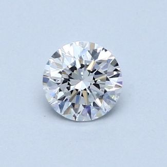 0.5 Carat Round D VS2 VG EX GIA Natural Diamond