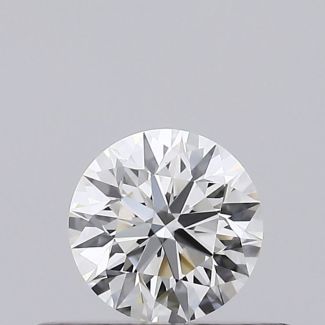 0.31 Carat Round H IF EX VG GIA Natural Diamond