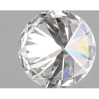 0.37 Carat Round D VVS2 EX GIA Natural Diamond