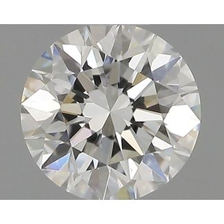 0.5 Carat Round H VVS2 EX GD GIA Natural Diamond