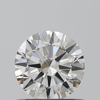 0.6 Carat Round H SI1 VG GIA Natural Diamond