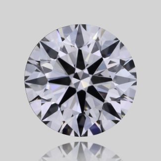 0.4 Carat Round I VVS2 EX GIA Natural Diamond