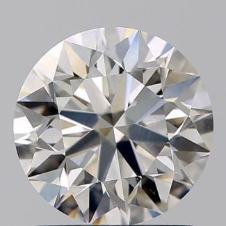 1.20 Carat Round J VS1 EX GIA Natural Diamond