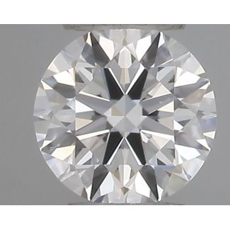 0.22 Carat Round E VS2 EX GIA Natural Diamond