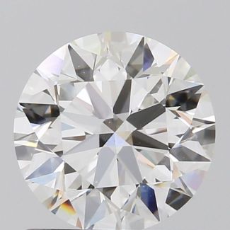 1.32 Carat Round F VS1 EX GIA Natural Diamond