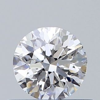 0.5 Carat Round E VS2 VG EX GIA Natural Diamond