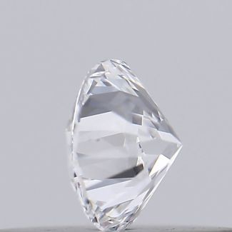 0.18 Carat Round D VS2 EX VG GIA Natural Diamond