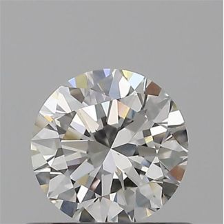 0.50 Carat Round G VS1 EX GIA Natural Diamond