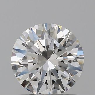 0.91 Carat Round F IF EX GIA Natural Diamond