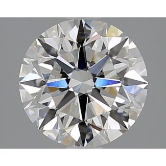 2.02 Carat Round F SI1 EX GIA Natural Diamond