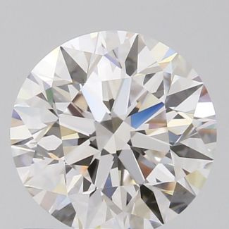 0.91 Carat Round H IF EX GIA Natural Diamond