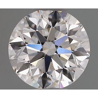 0.7 Carat Round F VS1 EX GIA Natural Diamond