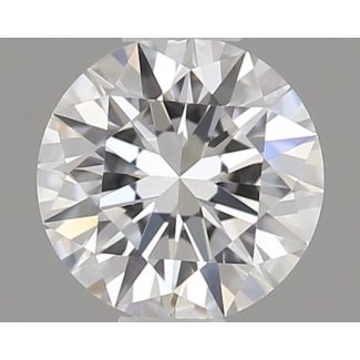 0.23 Carat Round D VVS1 EX GIA Natural Diamond