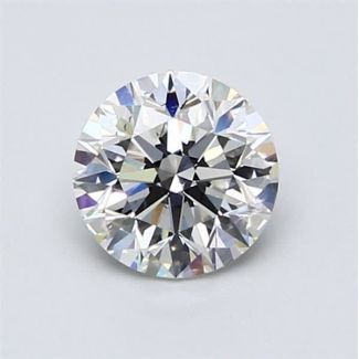 1.0 Carat Round H SI2 EX GIA Natural Diamond