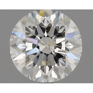 2.01 Carat Round J SI2 VG EX GIA Natural Diamond