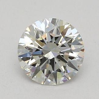 0.31 Carat Round I VVS1 EX GIA Natural Diamond