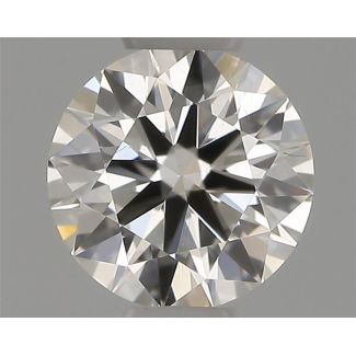 0.31 Carat Round G VS2 EX IGI Natural Diamond