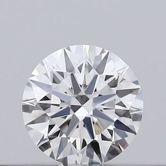 0.16 Carat Round E VS1 EX VG GIA Natural Diamond