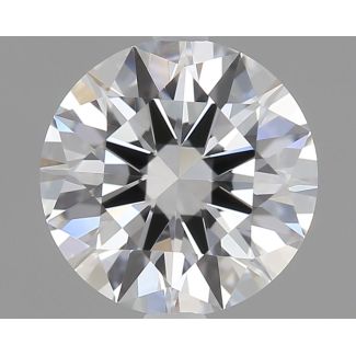 1.31 Carat Round E VVS1 EX GIA Natural Diamond