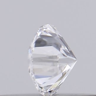 0.18 Carat Round D VVS2 EX GIA Natural Diamond