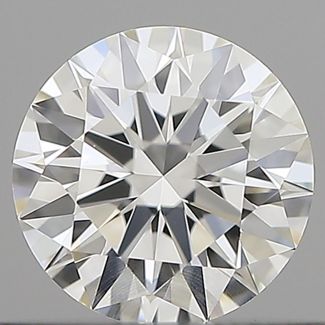 0.5 Carat Round F VVS2 EX GIA Natural Diamond