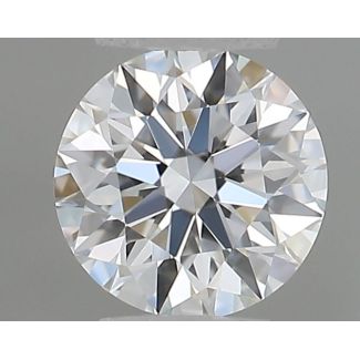 0.27 Carat Round E VVS2 EX GIA Natural Diamond