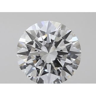 0.5 Carat Round F VVS1 EX GIA Natural Diamond