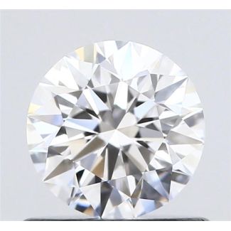 0.57 Carat Round D FL EX GIA Natural Diamond