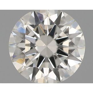 0.4 Carat Round I VS2 EX IGI Natural Diamond