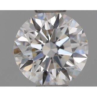 0.4 Carat Round E VVS1 EX GIA Natural Diamond