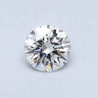 0.38 Carat Round G VS2 EX VG GIA Natural Diamond