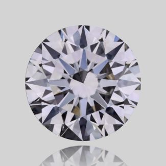 0.57 Carat Round H VVS1 EX GIA Natural Diamond