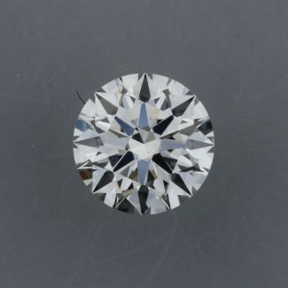 0.33 Carat Round I VVS2 EX GIA Natural Diamond