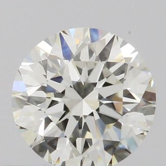 0.51 Carat Round H VS1 EX IGI Natural Diamond