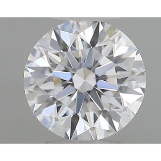 0.30 Carat Round D VS1 EX GIA Natural Diamond