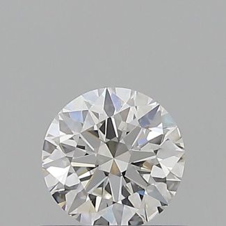 0.5 Carat Round G VVS2 EX GIA Natural Diamond