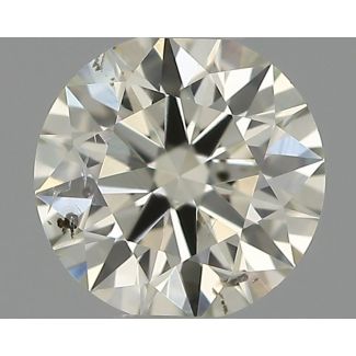 0.31 Carat Round I SI1 EX IGI Natural Diamond