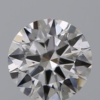 1.00 Carat Round F SI1 EX GIA Natural Diamond