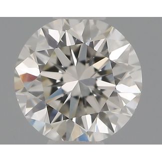 0.3 Carat Round H VS1 EX IGI Natural Diamond