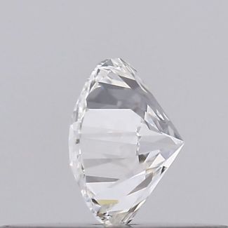 0.22 Carat Round E VVS1 EX GIA Natural Diamond