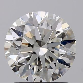 1.33 Carat Round I IF EX GIA Natural Diamond