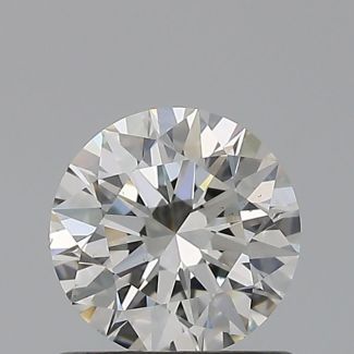 0.71 Carat Round G VS2 EX IGI Natural Diamond