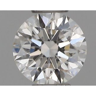 0.23 Carat Round G VVS2 EX GIA Natural Diamond