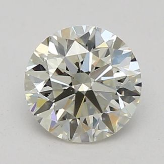 0.40 Carat Round J VS2 VG EX GIA Natural Diamond